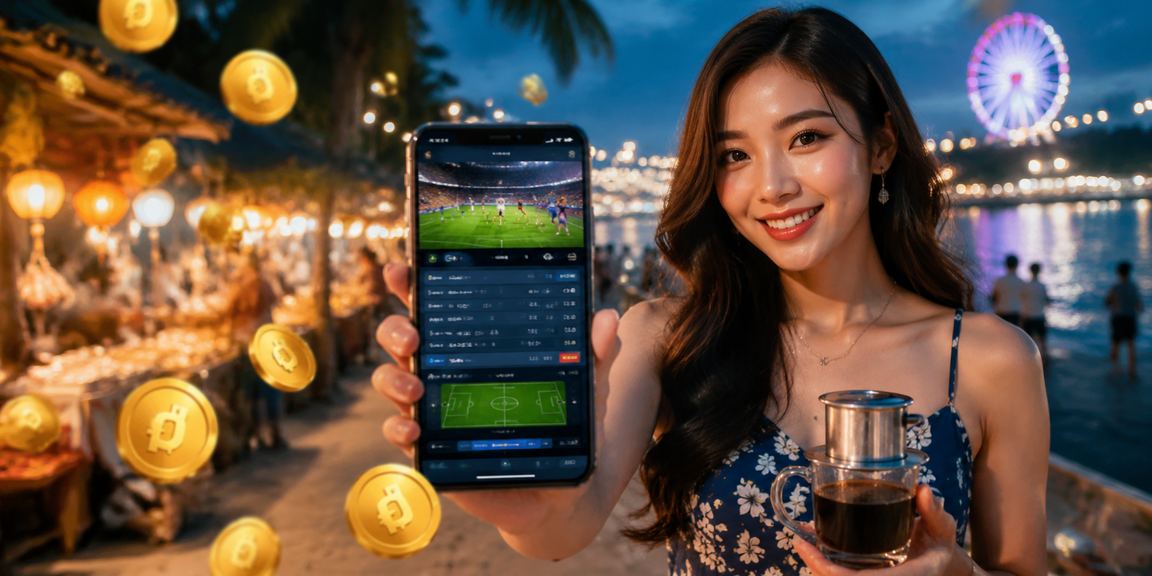 Người dùng đăng ký cá cược thể thao trực tuyến tại Phú Quốc